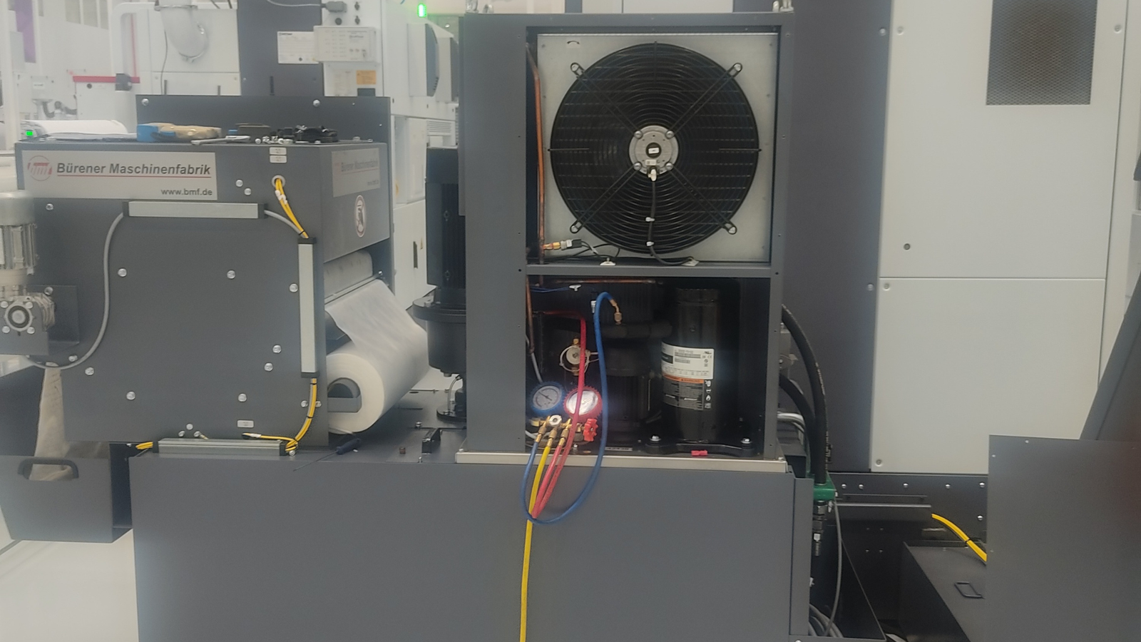 Manutenção em Chiller Resfriador de Óleo